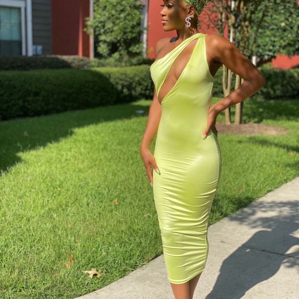 Satin Slime Dress